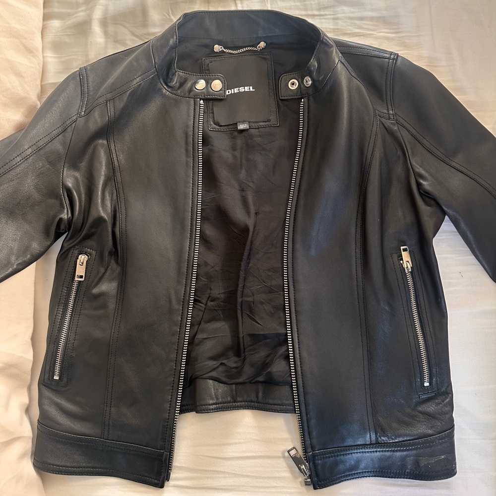 DIESEL Leather Jacket